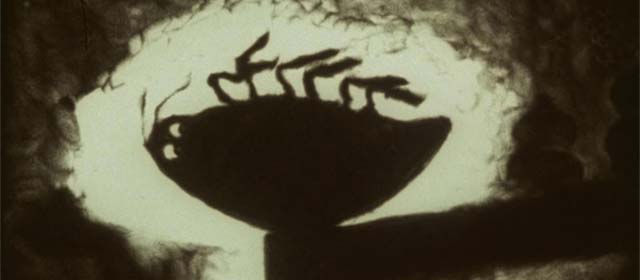 The Metamorphosis of Mr. Samsa, de Caroline Leaf. Animação de areia, com iluminação traseira.